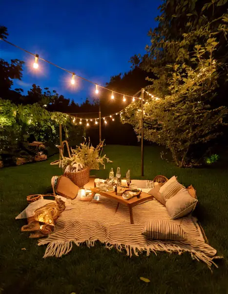 48FT LED Patio String Lights