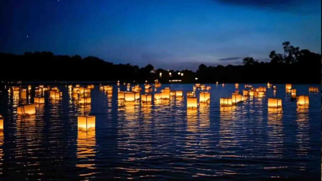 water lantern festival