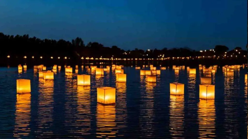 water lantern festival