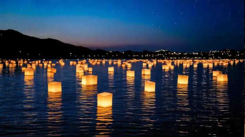 water lantern festival