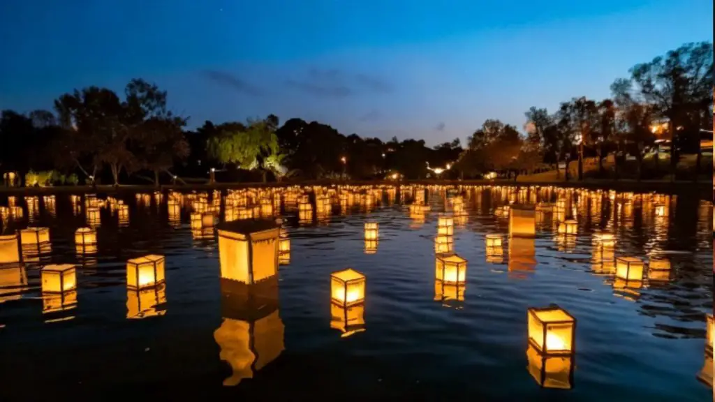 water lantern festival Pennsylvania
