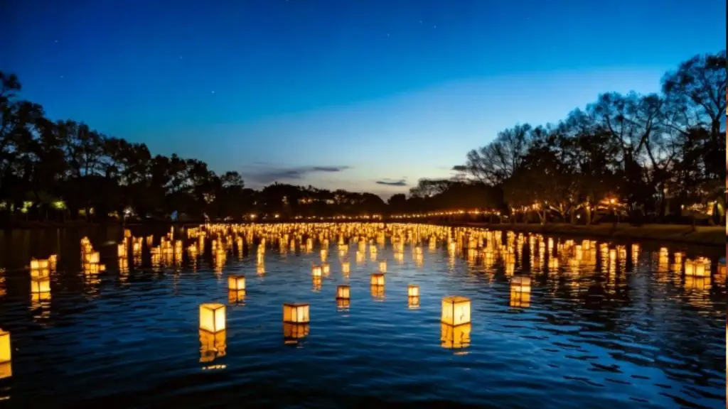 water lantern festival Pennsylvania