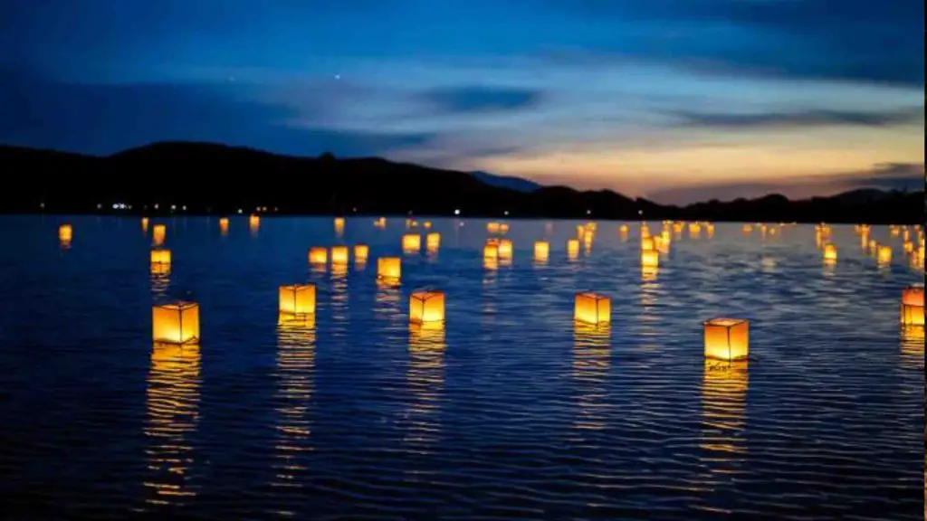 water lantern festival
