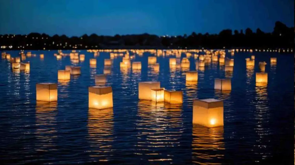 water lantern festival