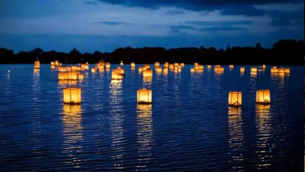 water lantern festival