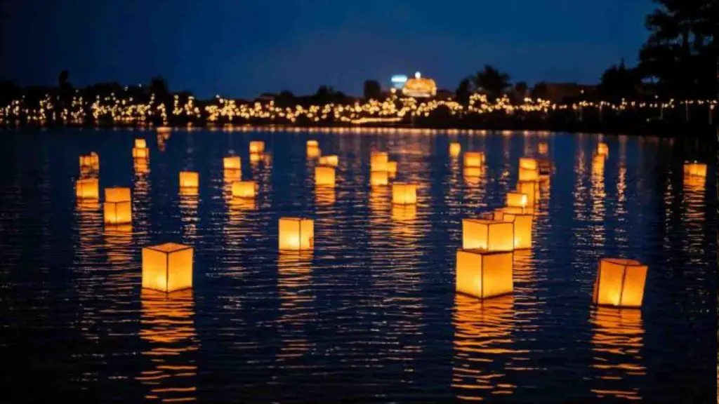 water lantern festival