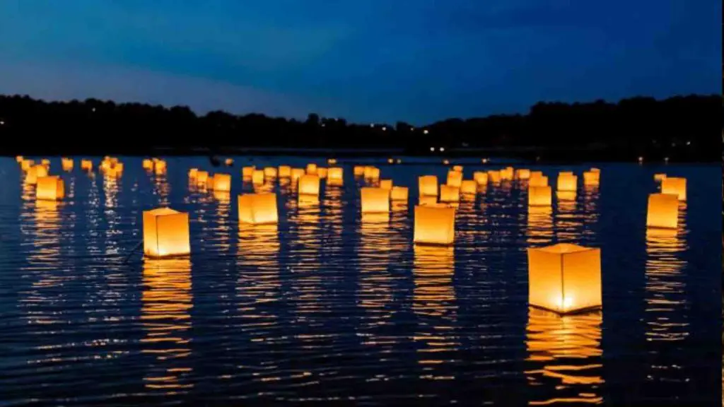 water lantern festival