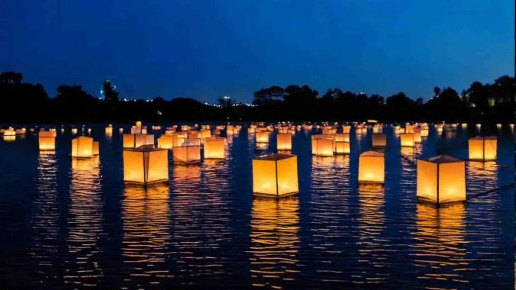 water lantern festival