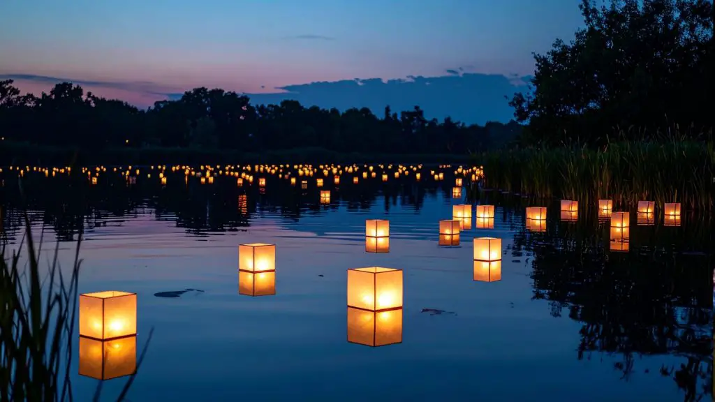 water lantern festival Calgary