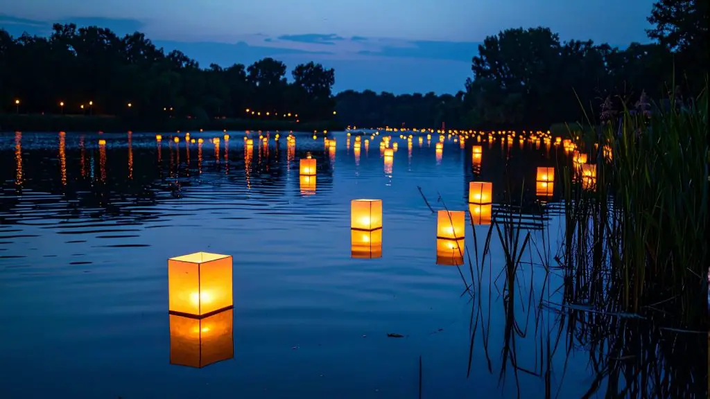 water lantern festival Calgary