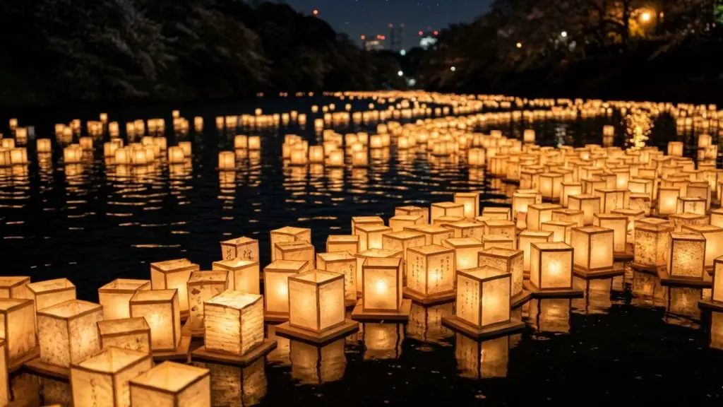 Chidorigafuchi Moat Lantern Festival