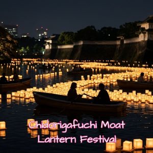 Chidorigafuchi Moat Lantern Festival