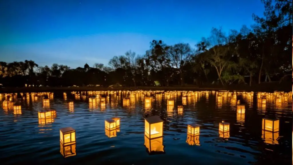 water lantern festival Ohio