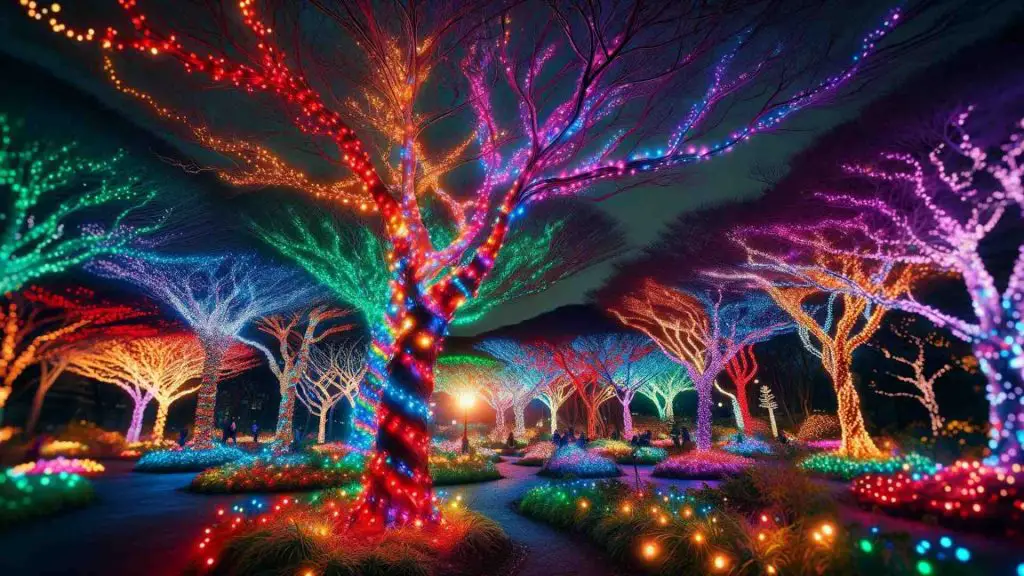 Dallas zoo lights 1
