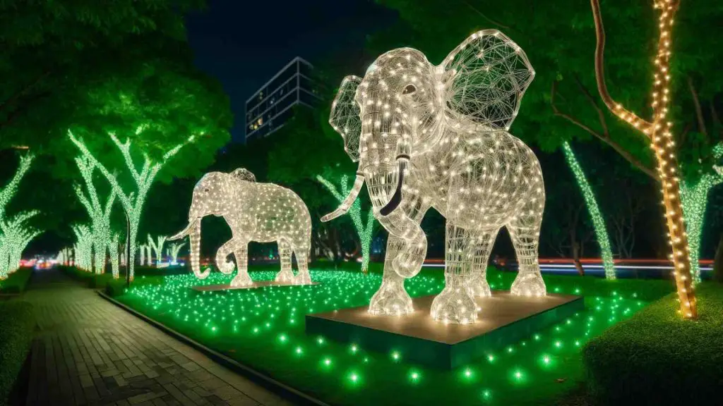 Dallas zoo lights 2