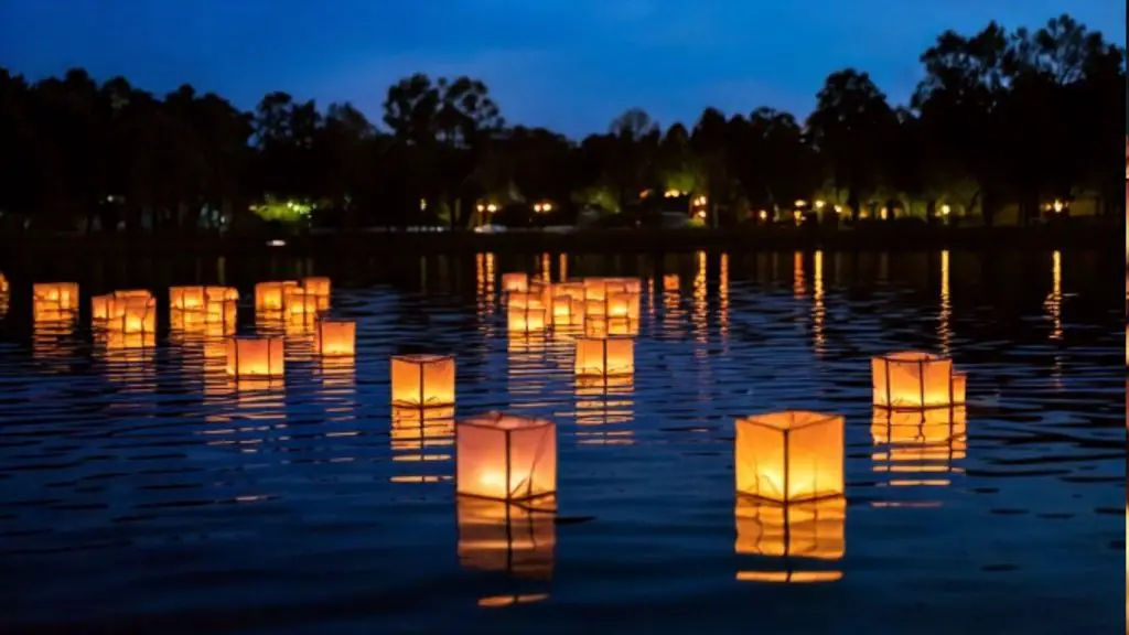 water lantern festival Utah