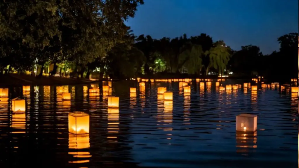 water lantern festival Utah