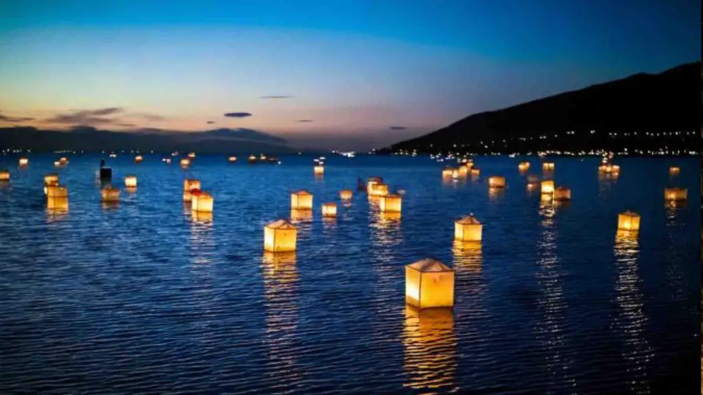 water lantern festival