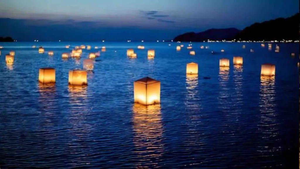 water lantern festival