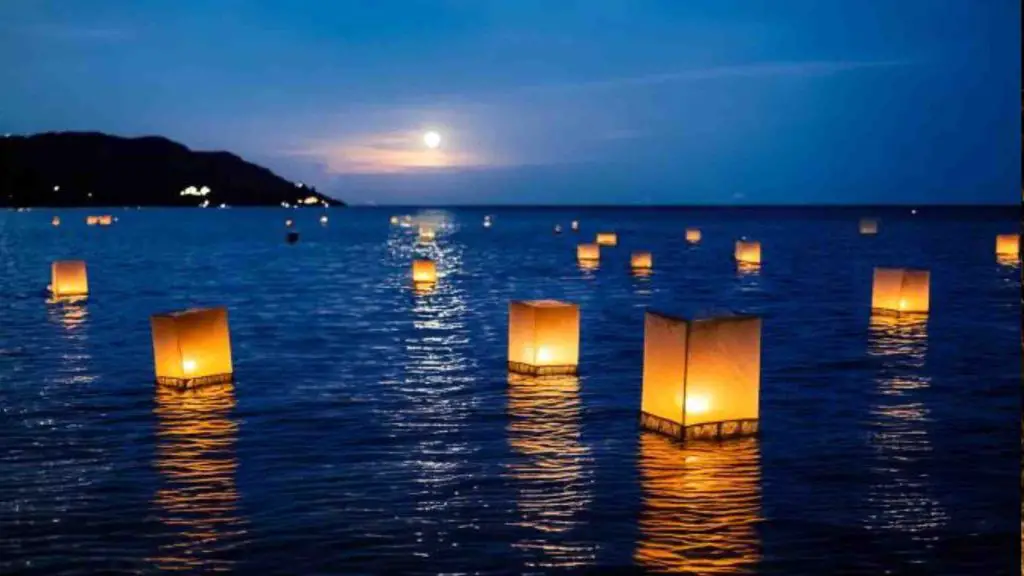 water lantern festival