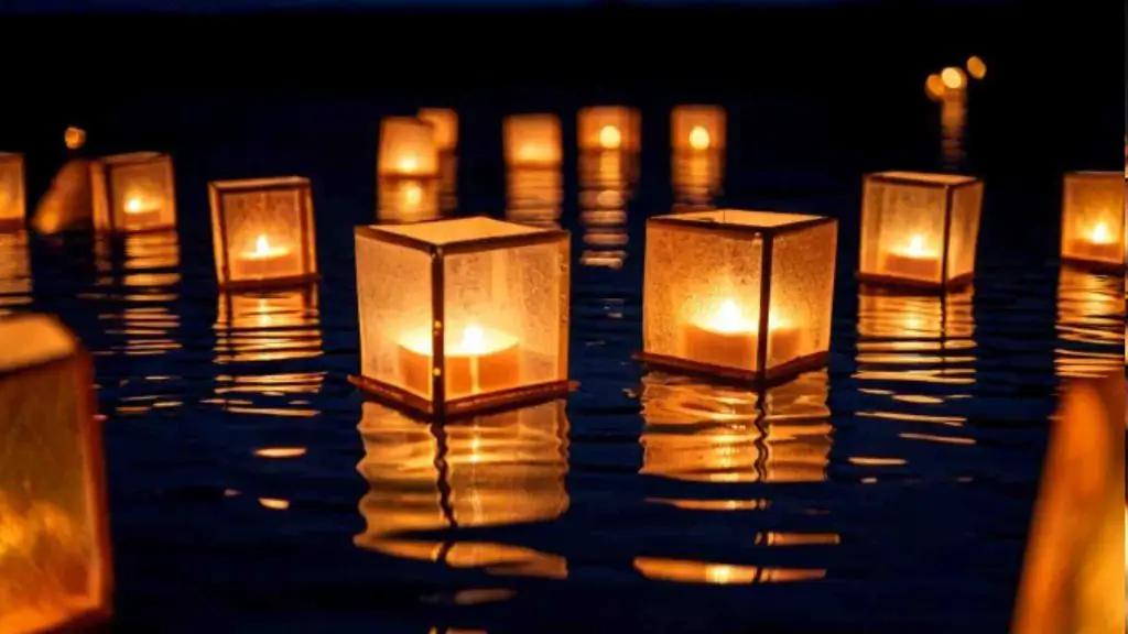 water lantern festival