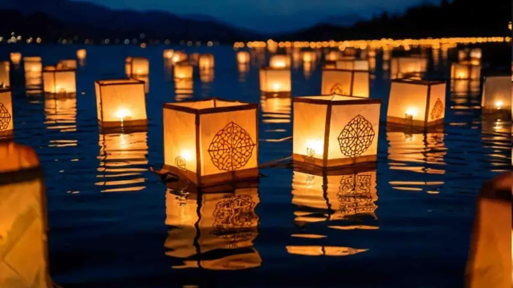 water lantern festival
