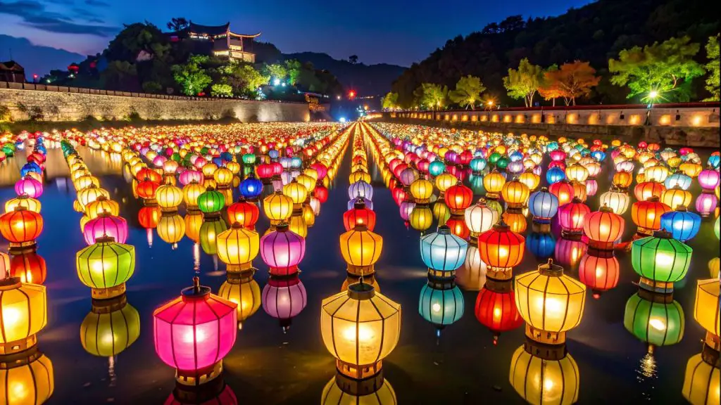Jinju Namgang Lantern Festival