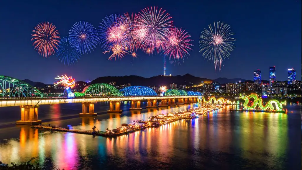 Jinju Namgang Lantern Festival
