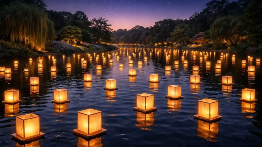 Mount Annan Water Lantern Festival