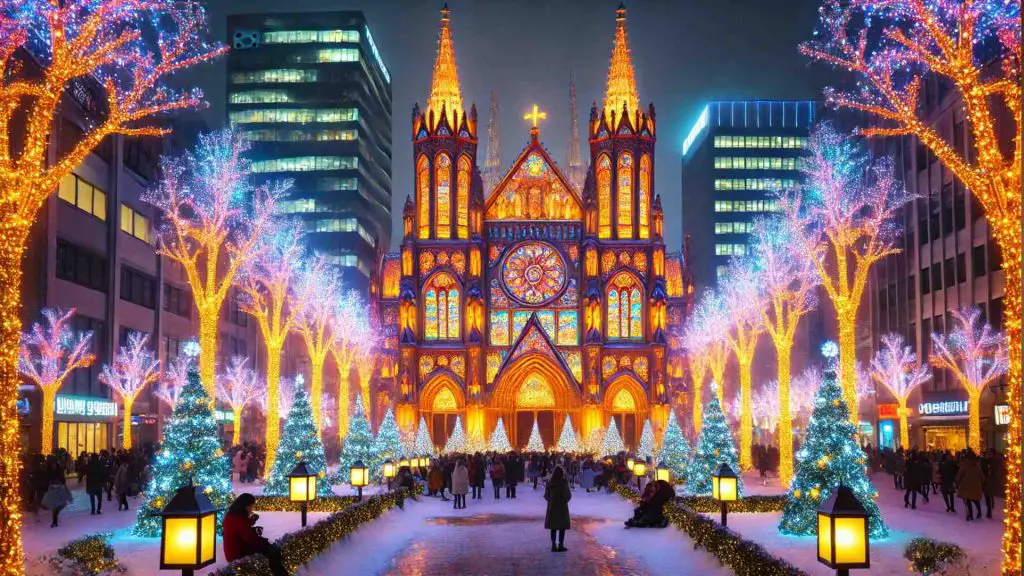 Myeongdong Cathedral Christmas 1