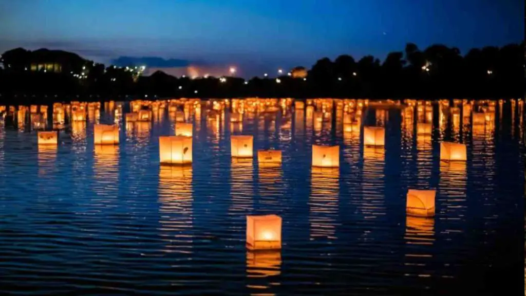 water lantern festival
