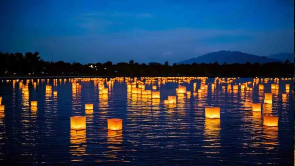 water lantern festival