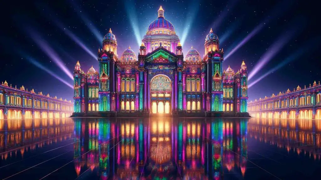 Noor Riyadh light art 1