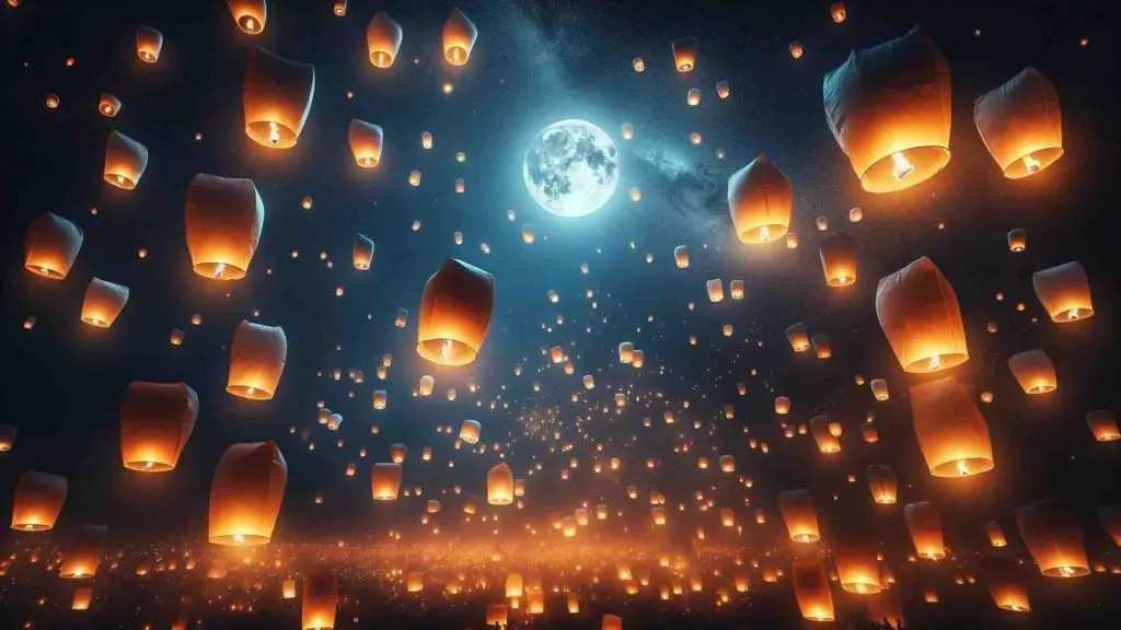 Pittsburgh sky lantern 2