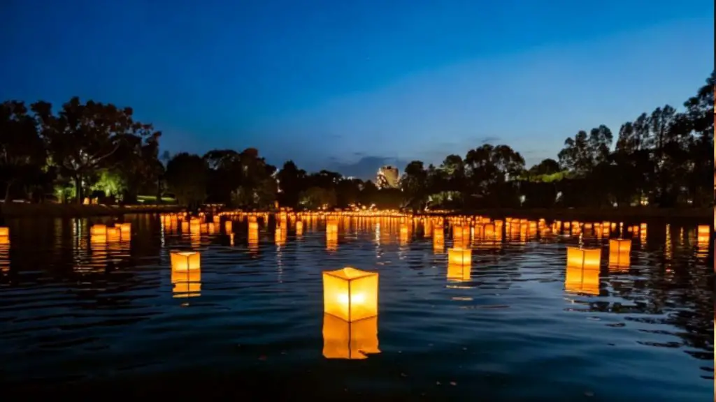 water lantern festival Pennsylvania