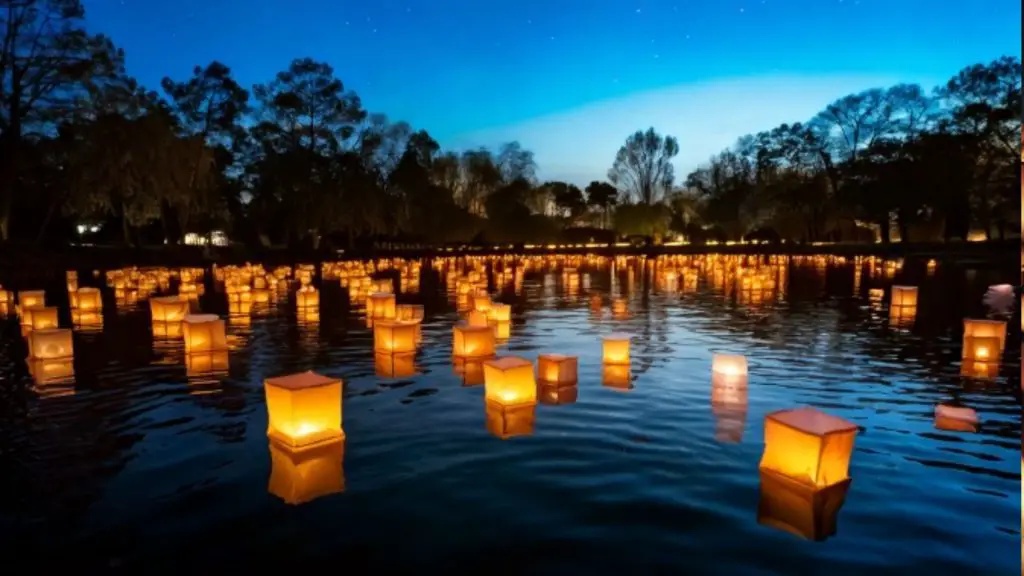 water lantern festival Pennsylvania
