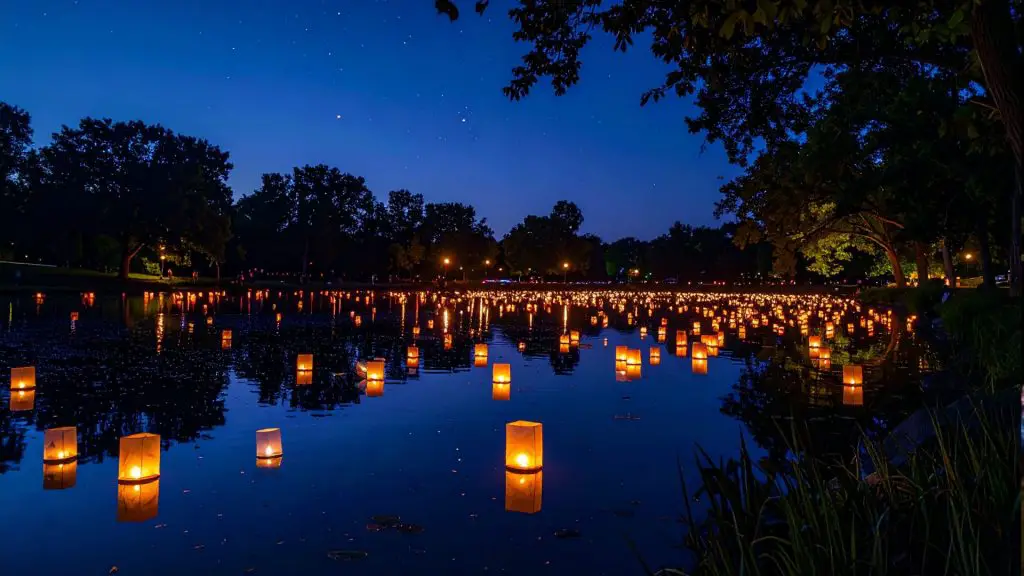 water lantern festival Rochester