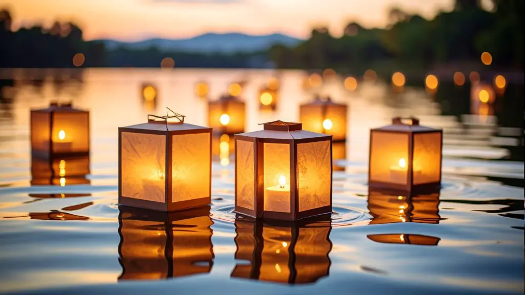 water lantern festival Savannah
