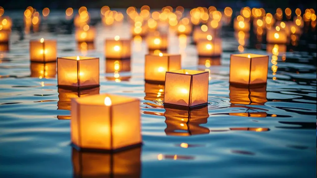 water lantern festival Savannah
