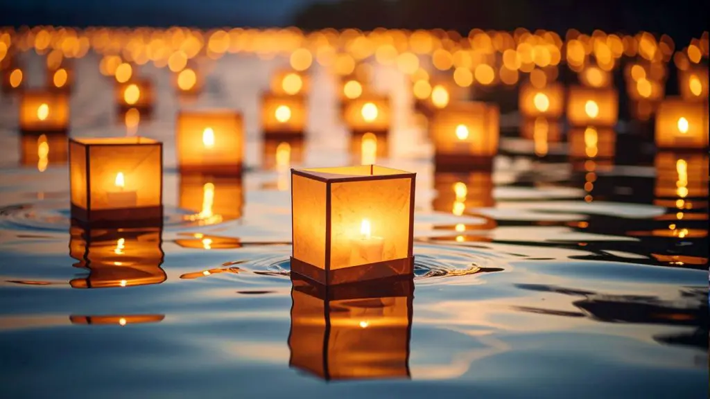 water lantern festival Savannah