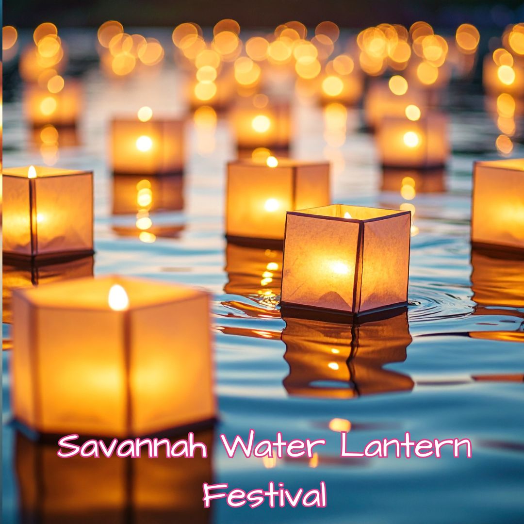 water lantern festival Savannah
