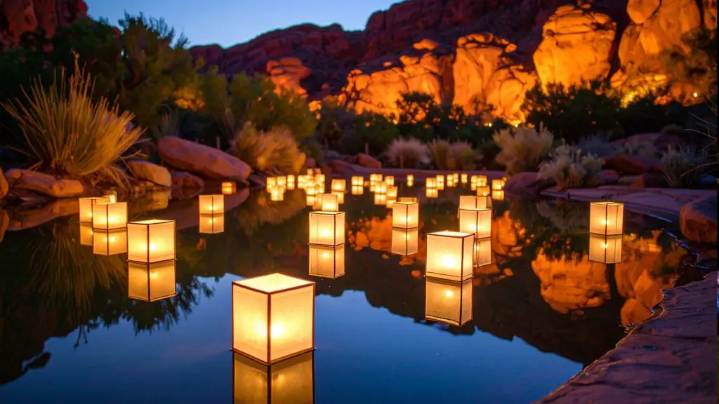 water lantern festival Utah