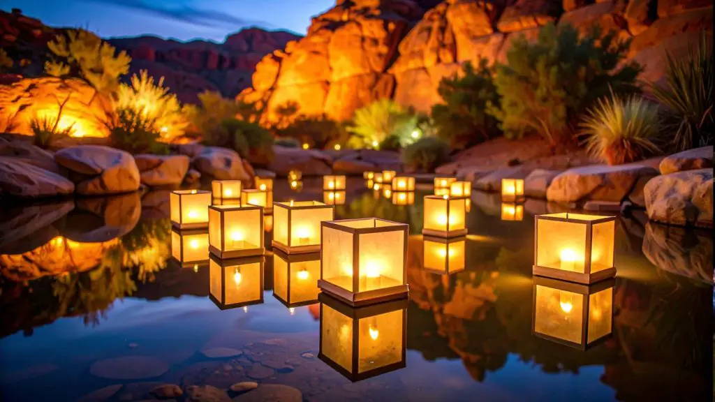 water lantern festival Utah