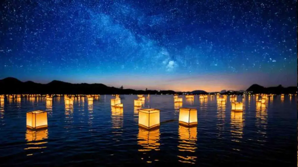 water lantern festival