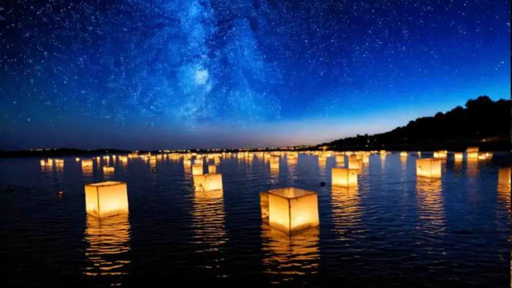 water lantern festival