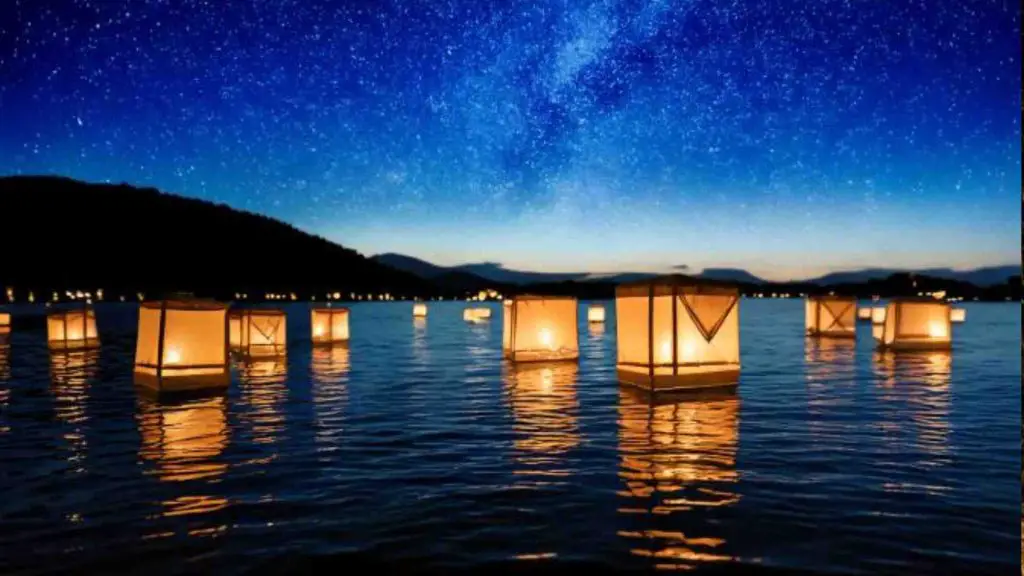 water lantern festival
