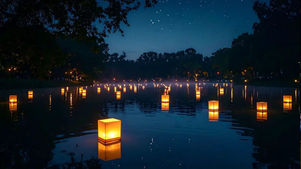 water lantern festival Vancouver