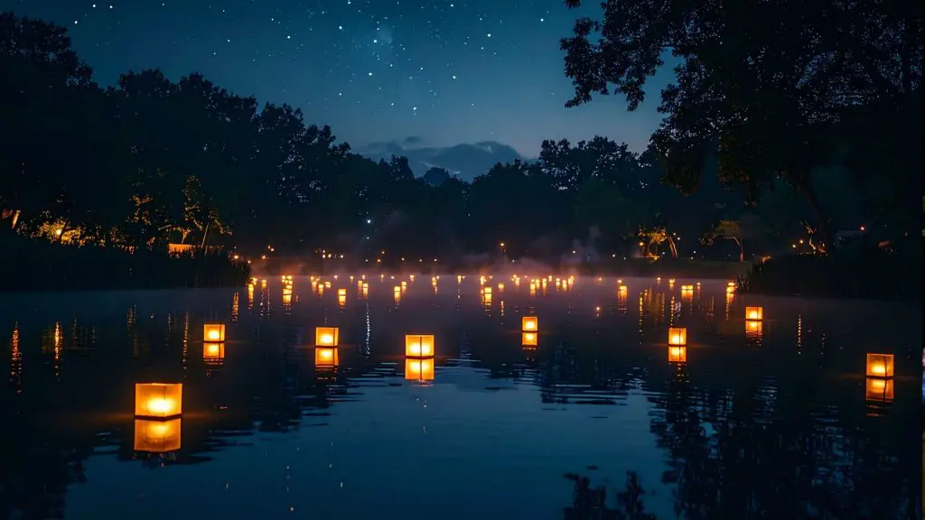 water lantern festival Vancouver