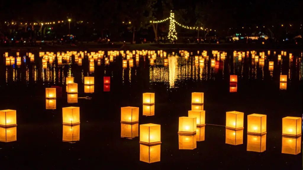 water lantern festival Vancouver