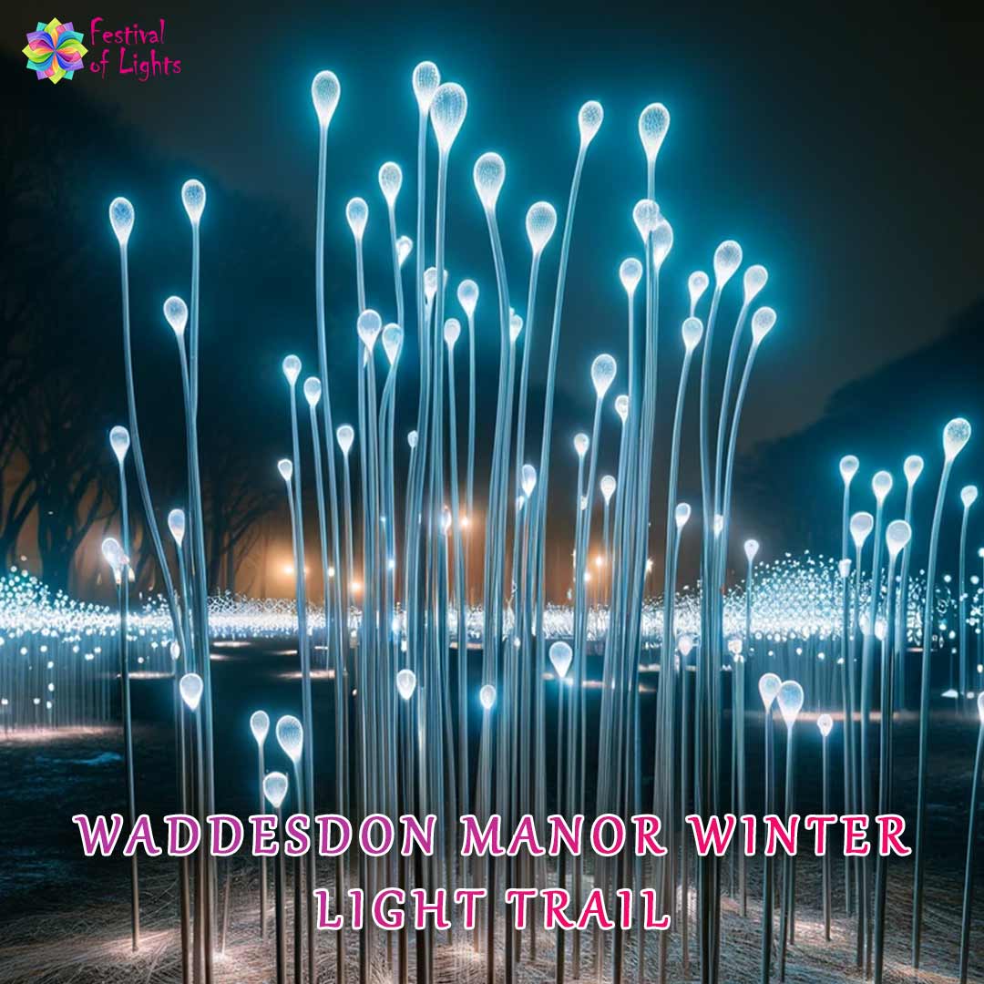 Waddesdon Manor Winter Light Trail